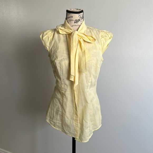 Club Monaco Blouse 100% cotton Small - Picture 1 of 6